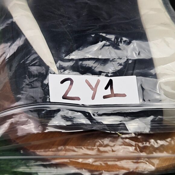 Salvatore Ferragamo Columbia Slip On Sneakers Mens Size 12 M Black White Comfort - Picture 16 of 16